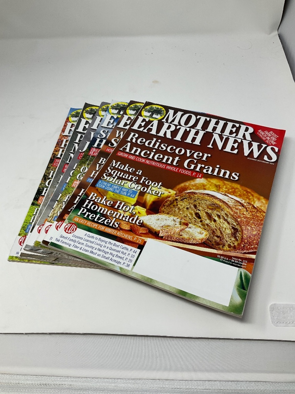 Mother Earth News compete 2023 editions. H295